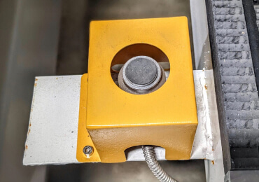 Material calibration touch pad