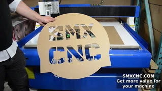 Cutting cardboard with SMX Tagential knife 