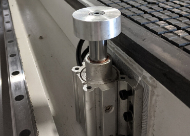 Popup alignment pins