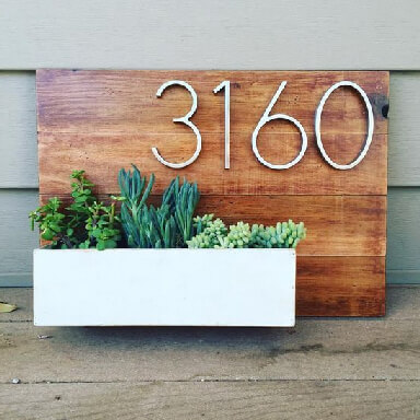 Home Address signs